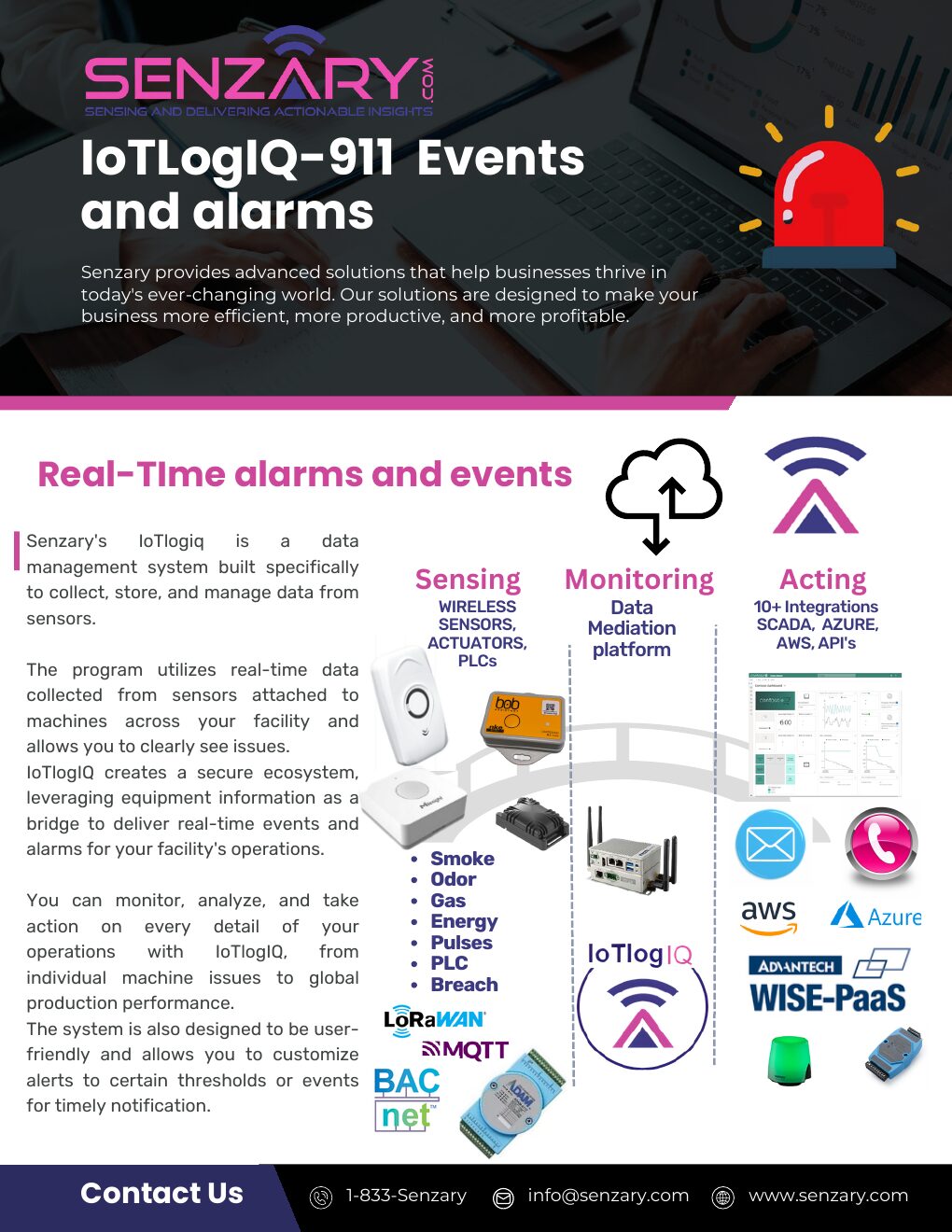 IoT-LogIQ-911 CrisisIQ brochure cover