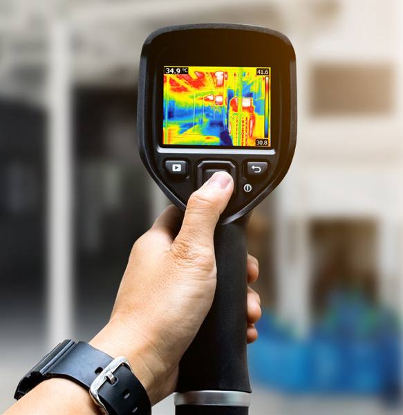 Handheld thermal imager